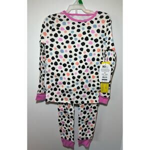 Wonder Nation Pajama PJs set sz 5T polka dots NWT